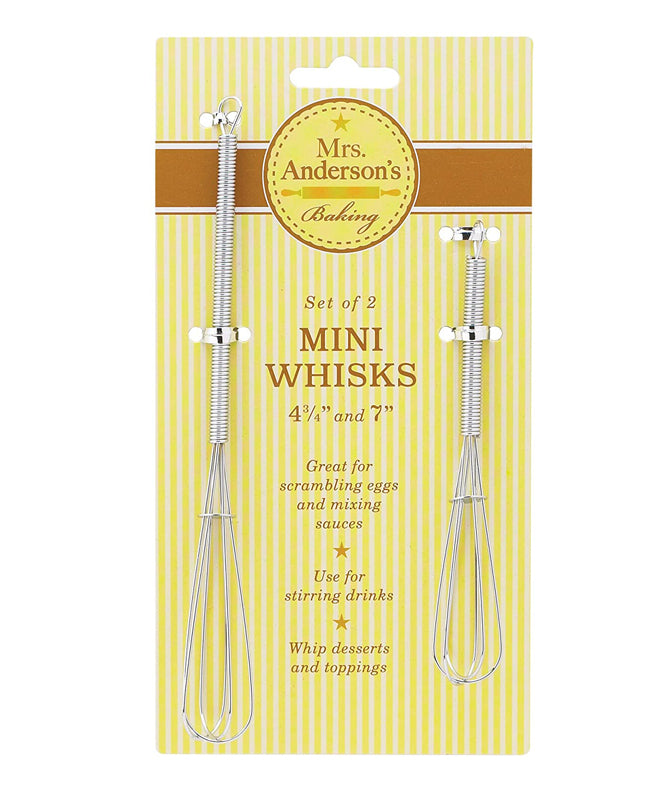 WHISKS TWO MINI MRS. ANDERSON'S BAKING