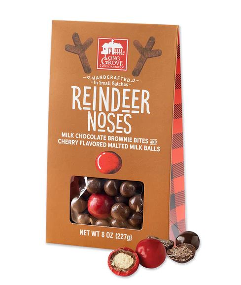 Long Grove Confectionary Reindeer Noses 8oz Box