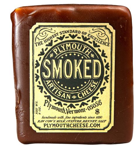 PLYMOUTH Smoked Cheddar Wax Case 8oz