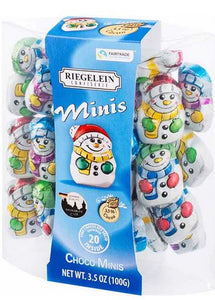 Riegelein Mini Solid Snowmen 3.5oz