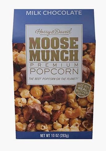 Harry & David Moose Munch Milk Chocolate Premium Popcorn 4.5 oz