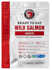 Seabear Ready to Eat Wild Smoked Sockeye Salmon 3.5oz